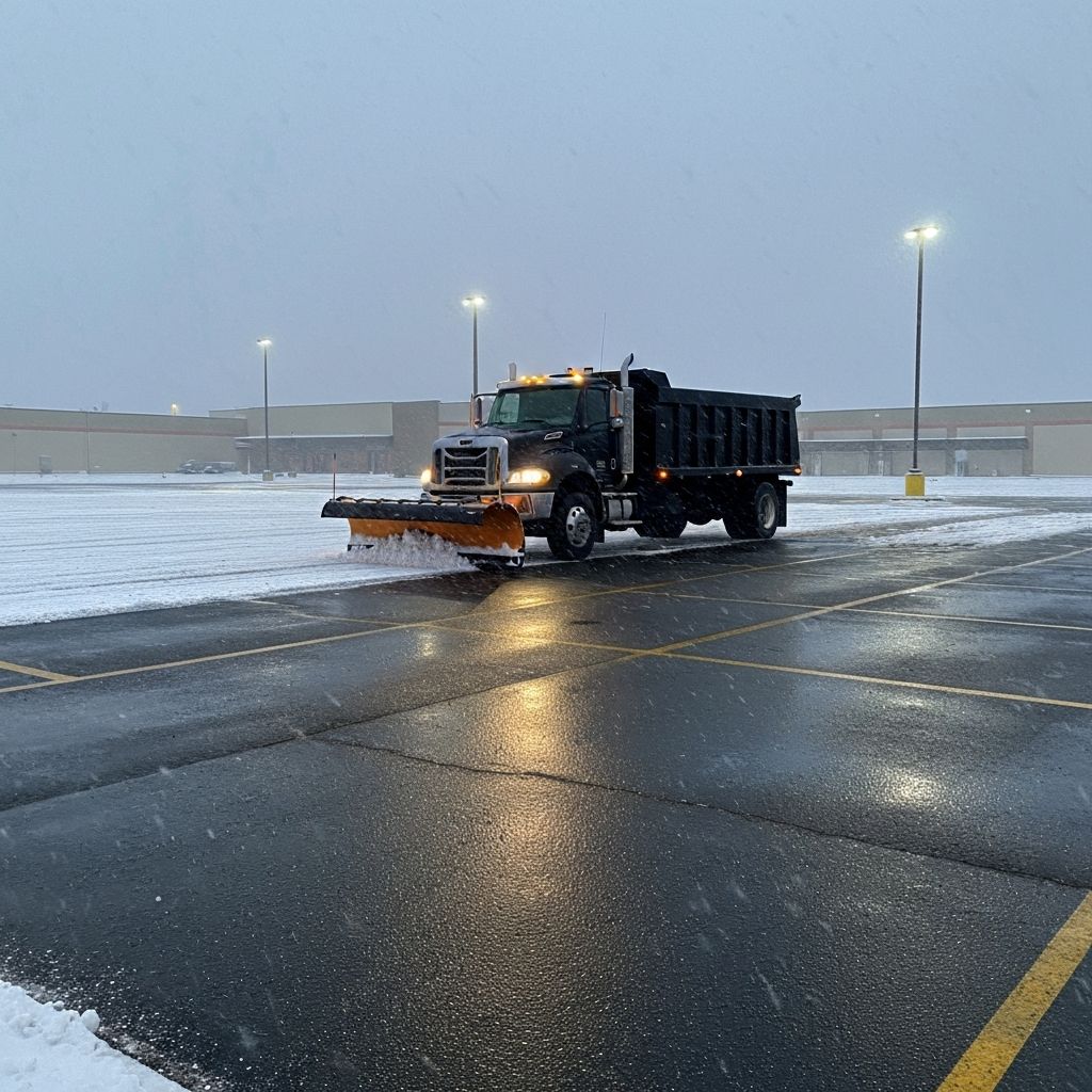 Snow Plowing & Ice Management